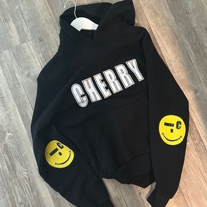Cherry LAsweatshirt. Amazing condition just stickers on elbows slightly lifted.